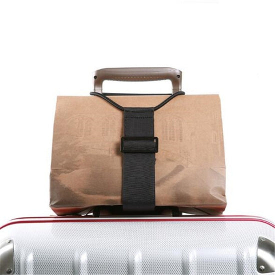 Adjustable Baggage Bungee Luggage Belts Suitcase Adjustable Belt Carrier Strap Travel Accessories Carry On Straps